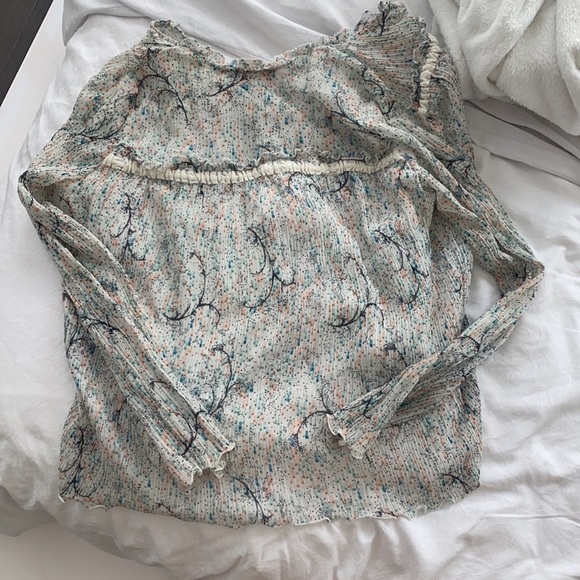 Chloe plisse blouse - Picture 5 of 8